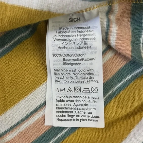 Madewell Stripped Crew Neck Tee - Picture 7 of 7